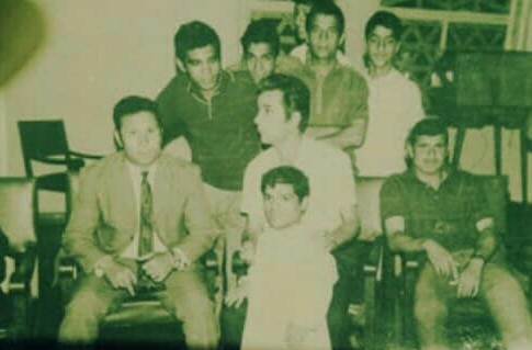 الزيني مع صالح سليم ونجوم الأهلي