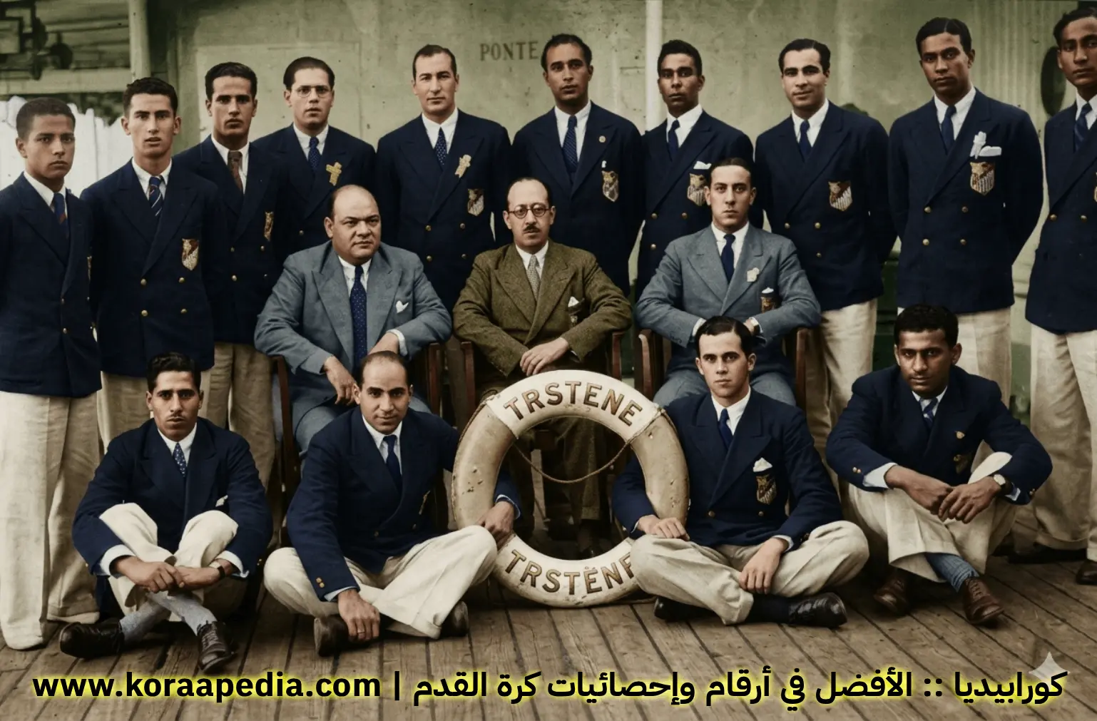 محمود بدر الدين إداري المنتخب المصري في كأس العالم 1934