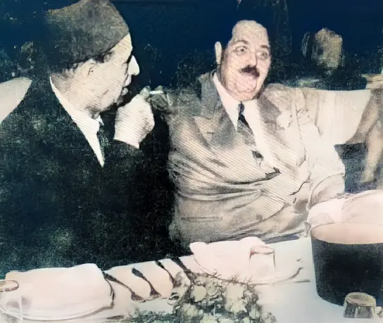 محمد حيدر باشا وفؤاد سراج الدين باشا