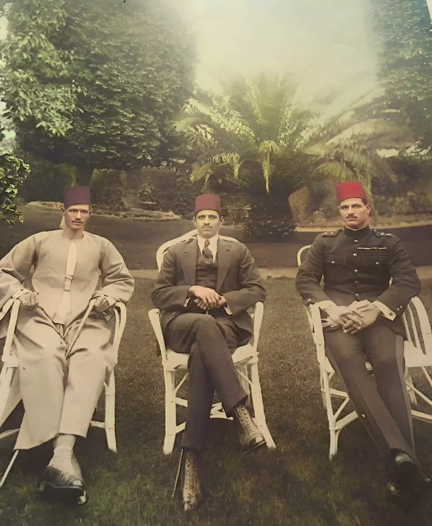 محمد حيدر باشا في شبابه