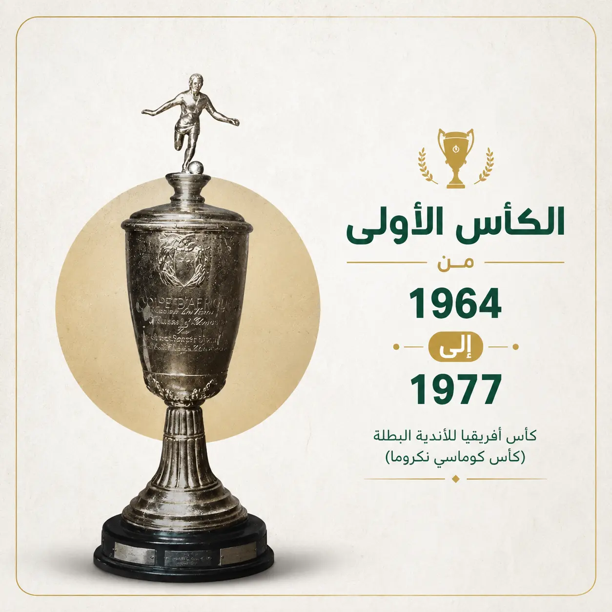 كأس دوري أبطال أفريقيا الأولي