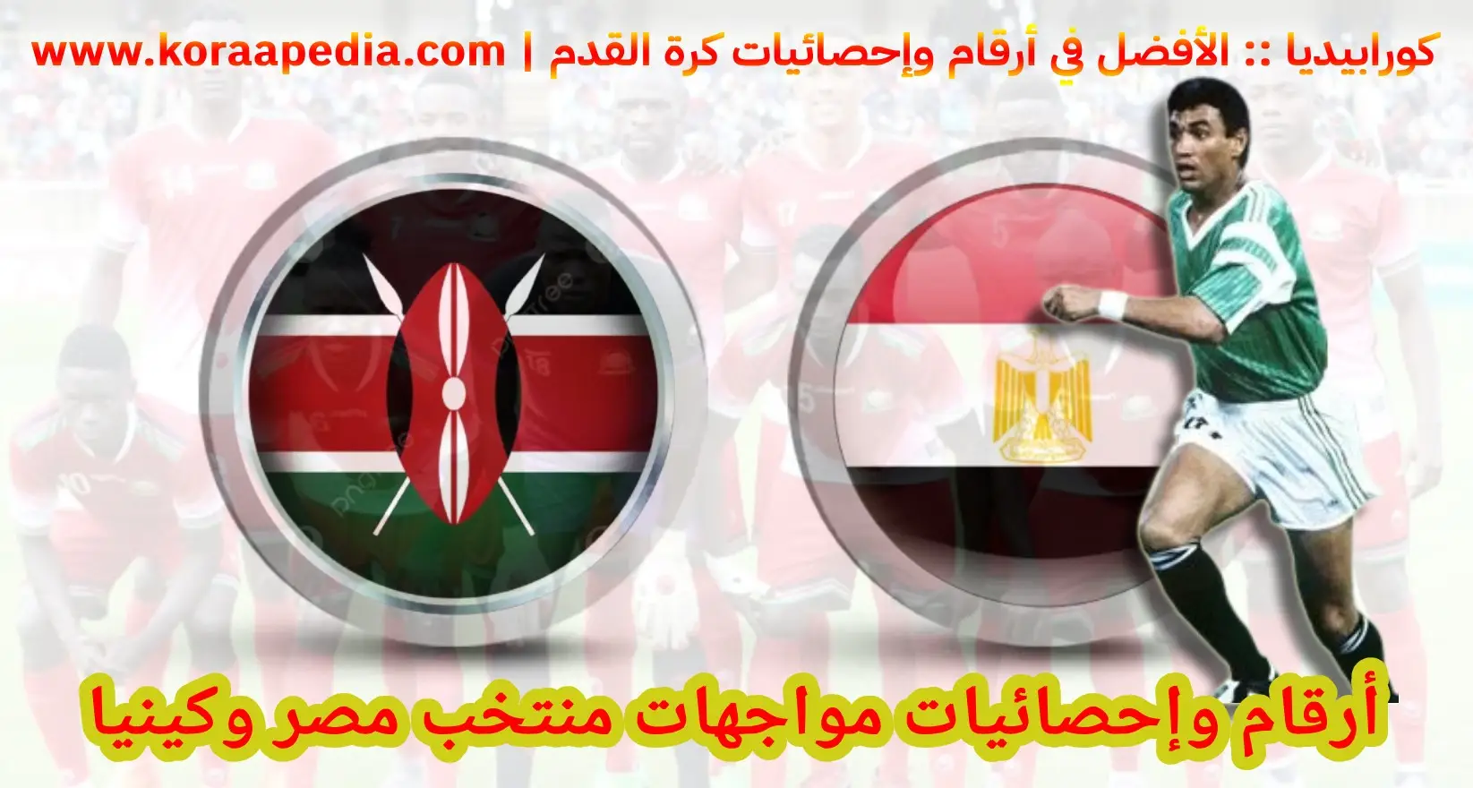 تاريخ مواجهات مصر وكينيا