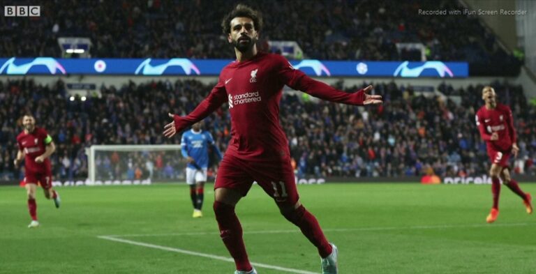 هاتريك صلاح الاسطوري ليفربول & رينجرز 2022