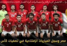 منتخب مصر .. وسجل المواجهات الافتتاحية في تصفيات كأس العالم منتخب مصر وسجل المباريات الافتتاحية في تصفيات كأس العالم