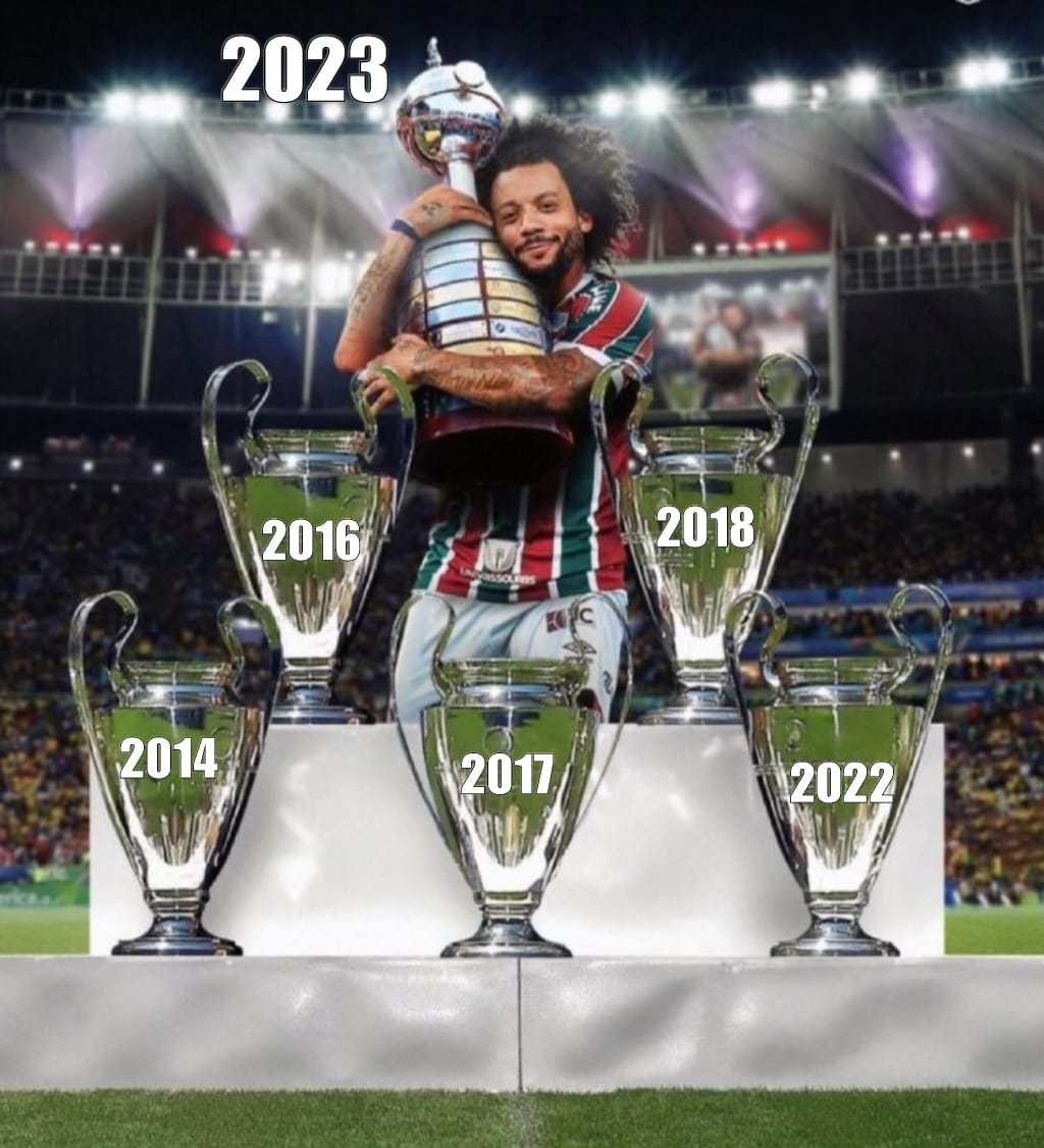 الظهير البرازيلي مارسيلو من أبطال التشامبيونزليج والليبرتادوريس