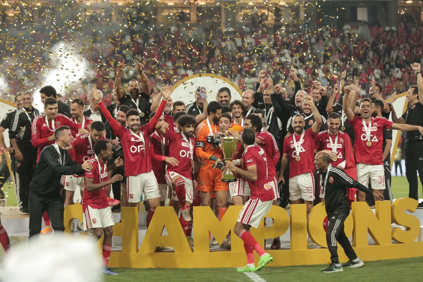 الأهلي بطل كأس السوبر المصري 2022