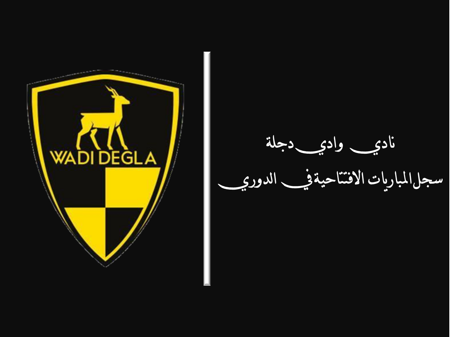 نادي وادي دجلة.. سجل المباريات الافتتاحية في الدوري المصري