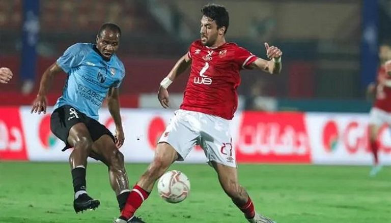 مباراة غزل المحلة والأهلي