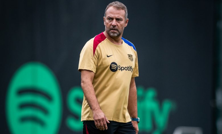 رغم الفوز بثلاثية.. هانسي فليك يهاجم لاعبي برشلونة هانسي فليك