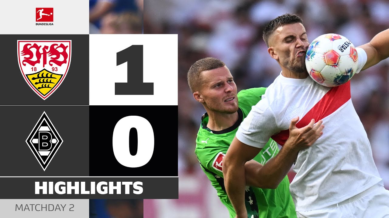 مباراة شتوتغارت وبروسيا مونشنغلادباخ