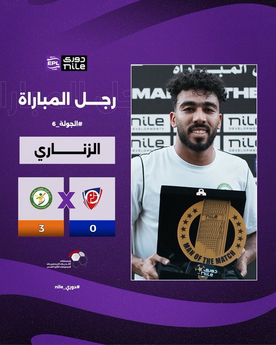 مصطفي الزناري لاعب البنك الأهلي