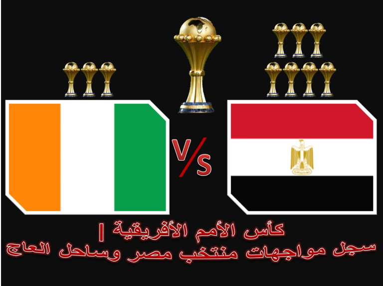 كأس الأمم الأفريقية | سجل مواجهات منتخب مصر وساحل العاج
