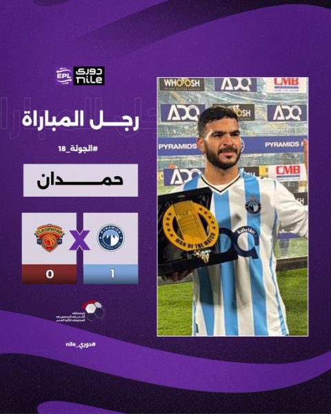 حامد حمدان لاعب بيراميدز