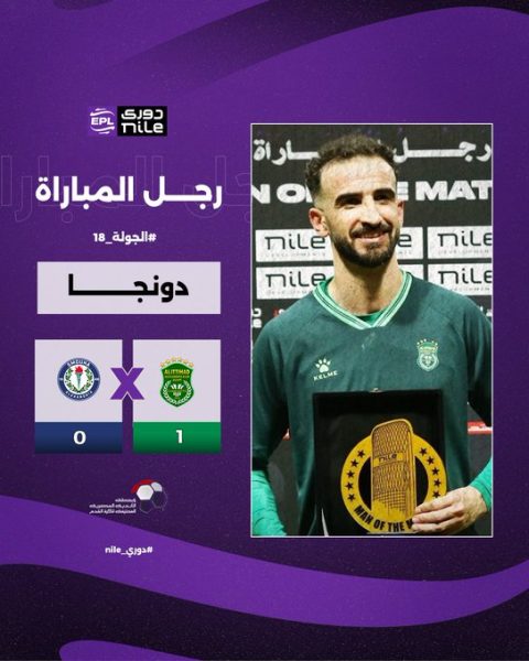 محمود دونجا لاعب الاتحاد السكندري