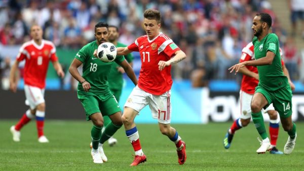 مباراة في رمضان.. روسيا ضد السعودية