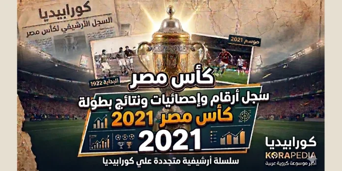 سجل أرقام وإحصائيات ونتائج كأس مصر 2021