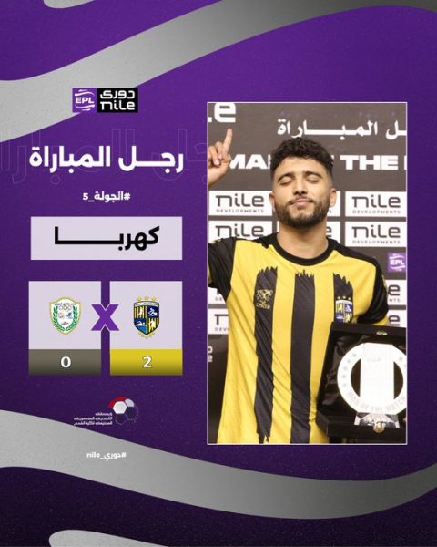 أحمد مجدي كهرباء لاعب المقاولون العرب