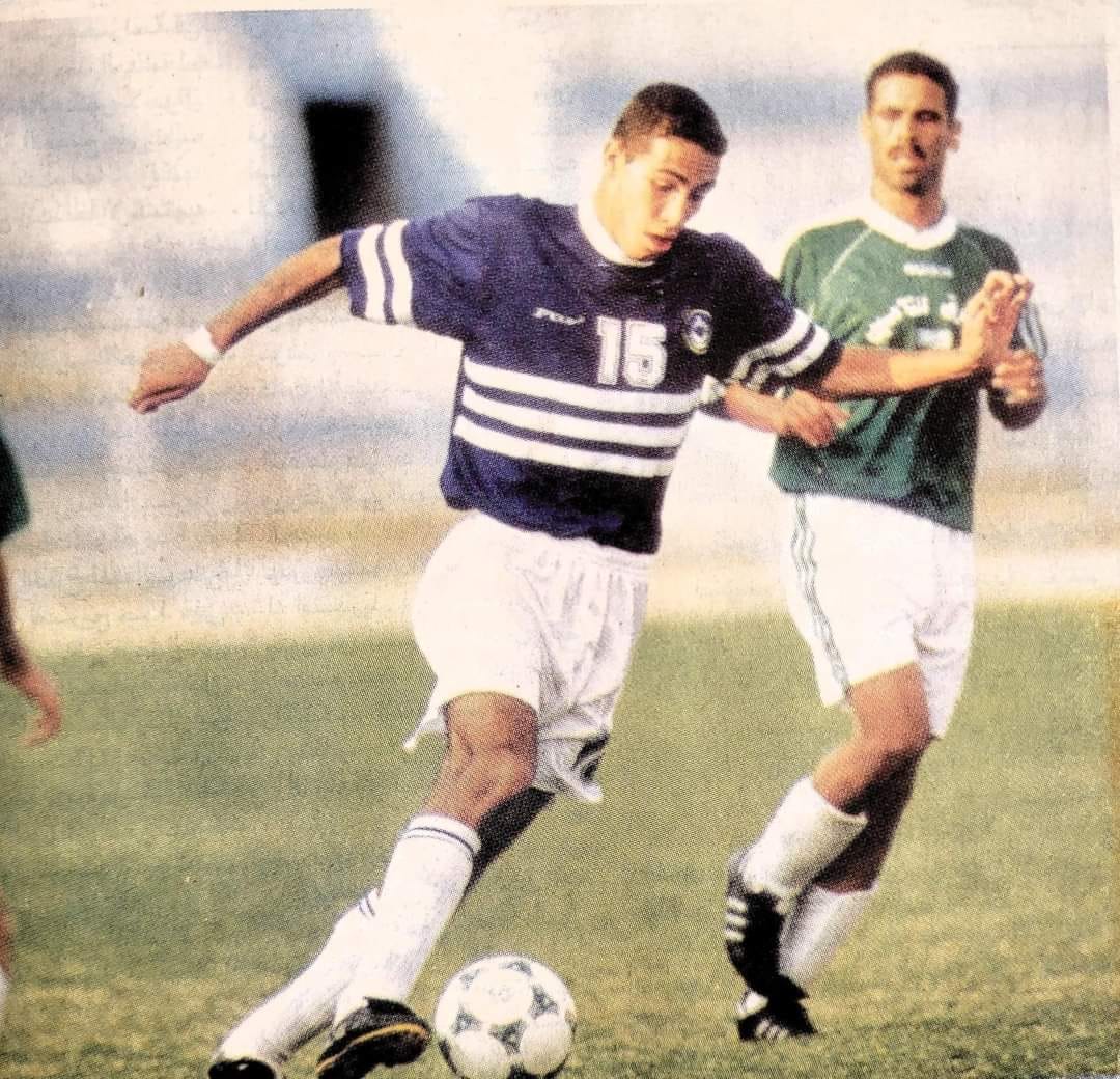 محمد أبو تريكة في سن العشرين في الترسانة