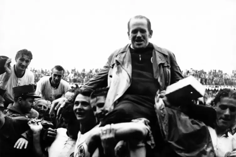 سيب هيربرغر بعد نهائي مونديال 1954