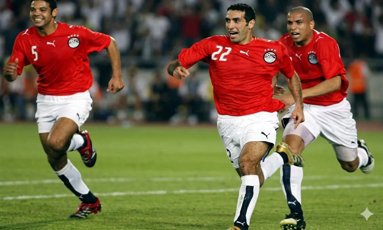 تريكة مع المنتخب