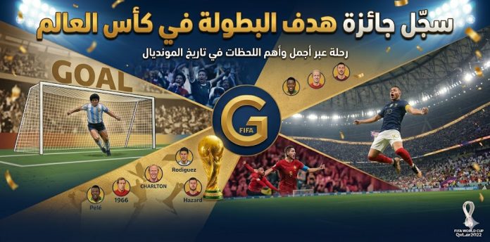 سجل جائزة هدف البطولة في كأس العالم