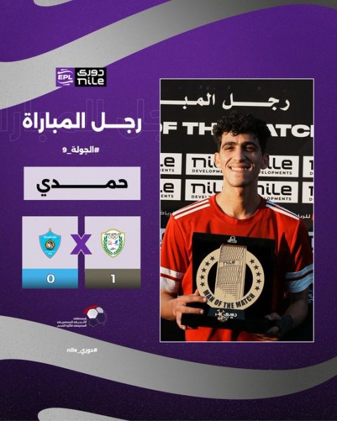 علي حمدي لاعب طلائع الجيش