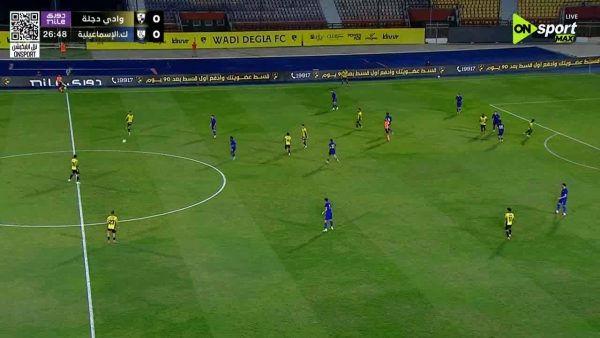 مباراة وادي دجلة وكهرباء الإسماعيلية