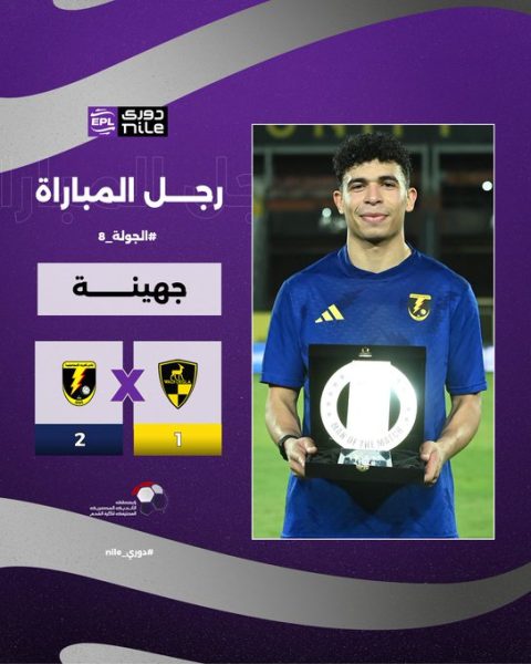 محمد جهينة لاعب كهرباء الإسماعيلية