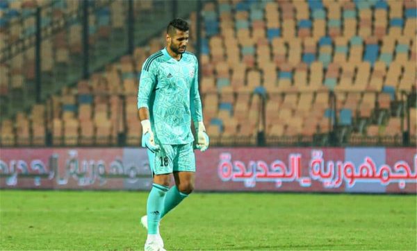 محمود الزنفلي حارس مرمي حرس الحدود