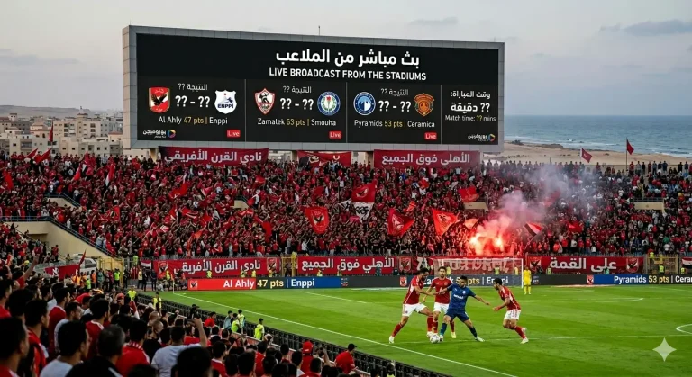 الزحف الأحمر أمام كبرياء الشباب – الأهلي وإنبي – حكاية مايو