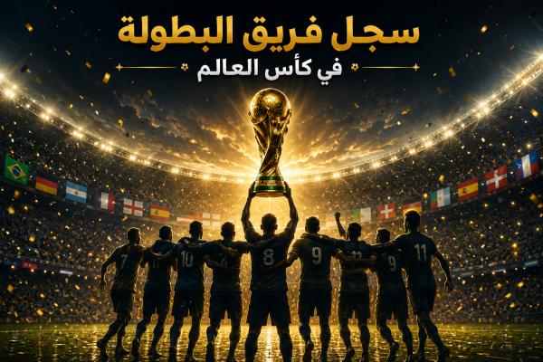 سجل فريق البطولة في كأس العالم