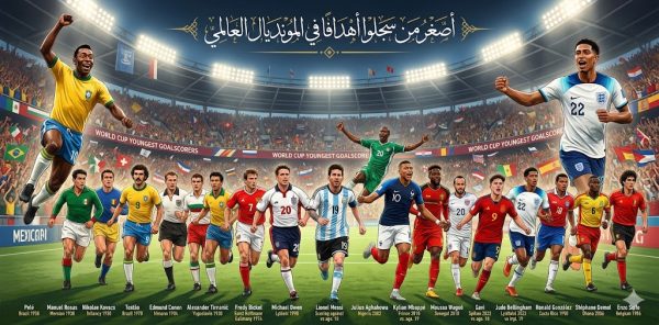 أصغر من هزوا الشباك في كأس العالم