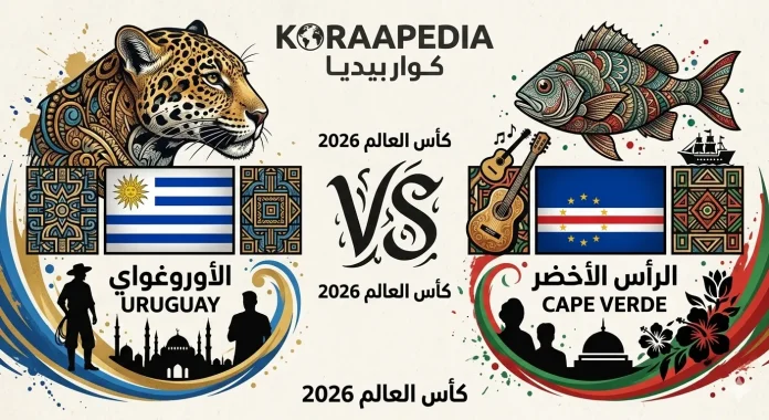 1782036374148 مباراة الأورغواي والرأس الأخضر