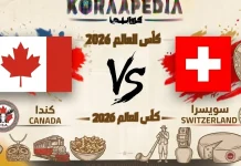 مباراة سويسرا وكندا| وتحليل ما قبل المواجهة … مونديال 2026 مباراة سويسرا وكندا