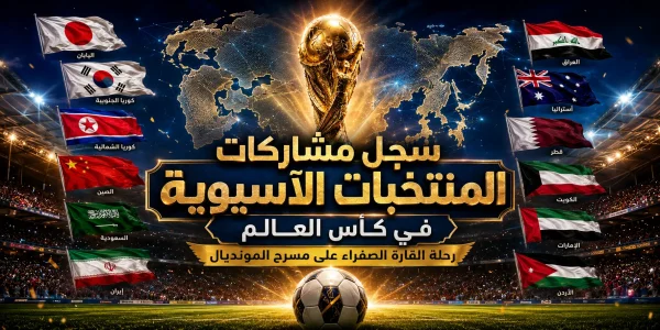 Asian teams' participation in the World Cup