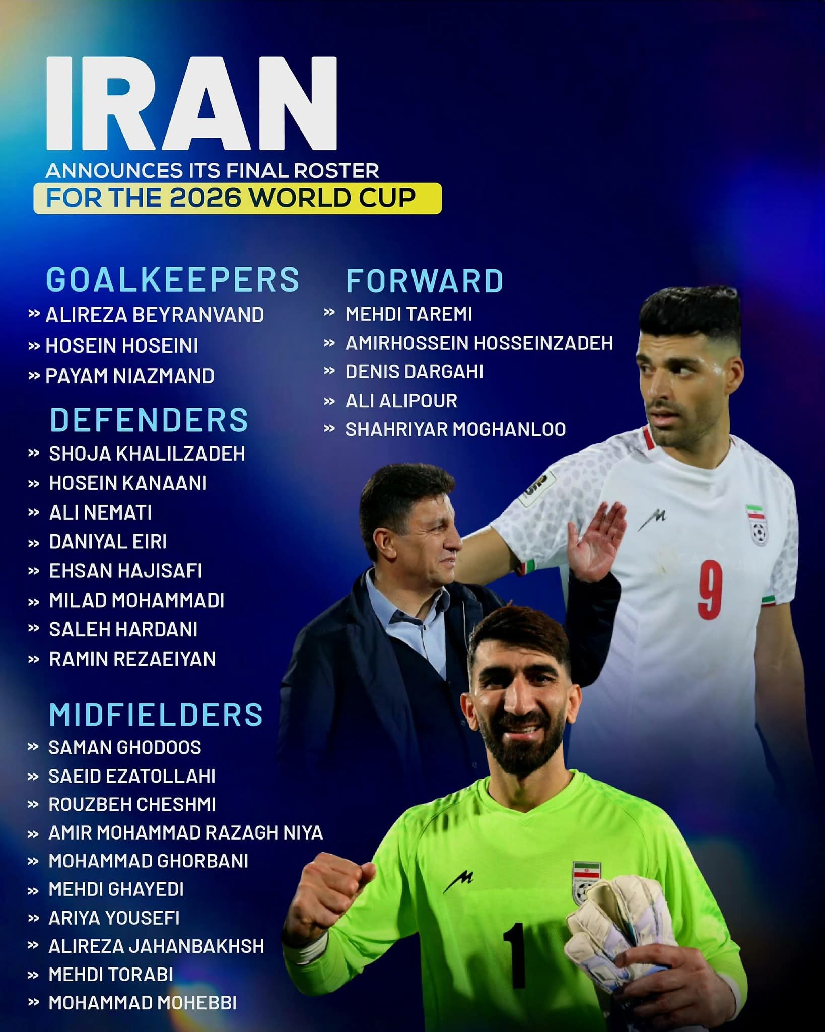 منتخب إيران .. كأس العالم 2026