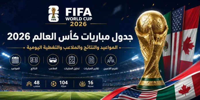 FIFA World Cup 2026 Match مباريات كأس العالم 2026