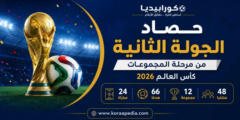 حصاد الجولة الثانية من مرحلة المجموعات .. كأس العالم 2026