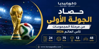 حصاد الجولة الأولى من مرحلة المجموعات | كأس العالم 2026 حصاد الجولة الأولى من مرحلة المجموعات | كأس العالم 2026