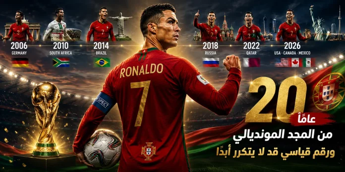 كريستيانو رونالدو.. 20 عامًا من المجد المونديالي