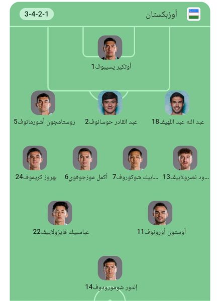 منتخب أوزبكستان