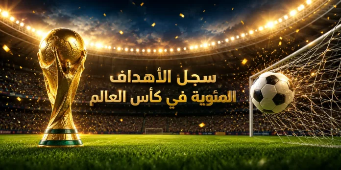 سجل الأهداف المئوية في كأس العالم