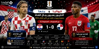 كرواتيا وبنما | الناريون يعبرون رجال القناة بصعوبة وبهدف نظيف في كأس العالم 2026