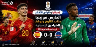 إسبانيا والرأس الأخضر | القروش الزرقاء تخطف نقطة تاريخية من الماتادور في كأس العالم 2026 إسبانيا والرأس الأخضر | القروش الزرقاء تخطف نقطة تاريخية من الماتادور
