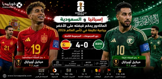 السعودية وإسبانيا | الماتادور يحكم قبضته على الأخضر برباعية