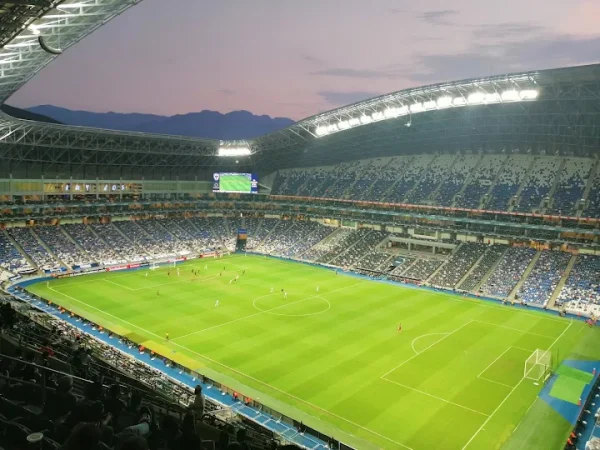 ملعب مونتيري الذي يستضيف مباراة هولندا والمغرب