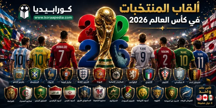 ألقاب منتخبات كأس العالم 2026