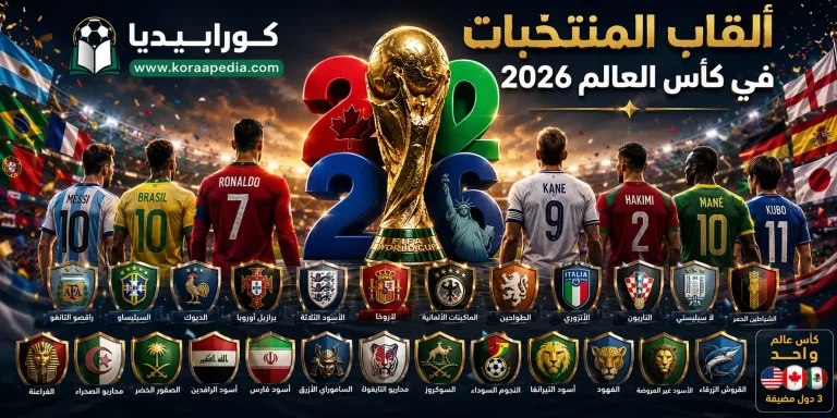 ألقاب منتخبات كأس العالم 2026