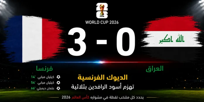مباراة فرنسا والعراق