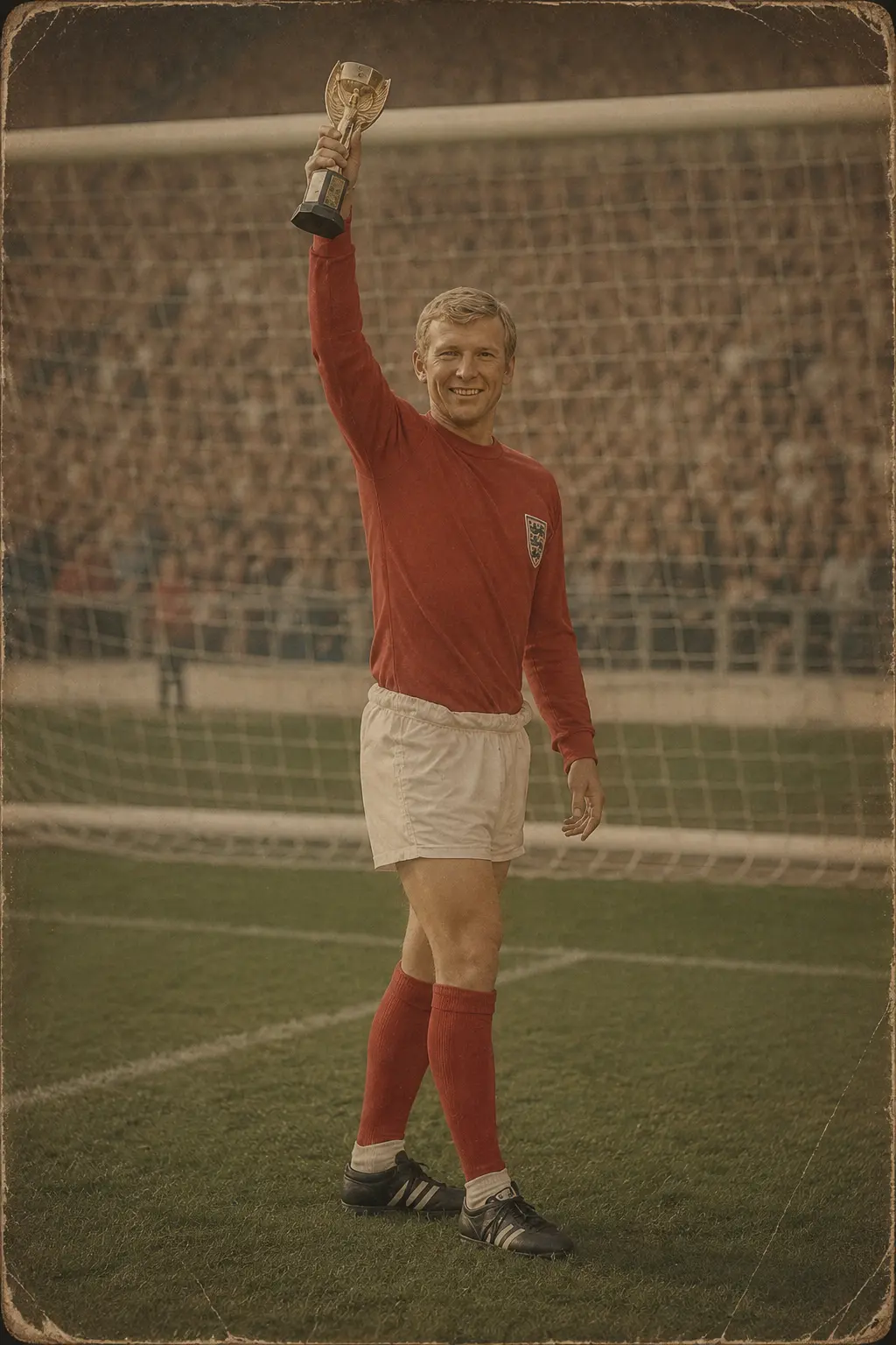 بوبي مور قائد إنجلترا في كأس العالم 1966